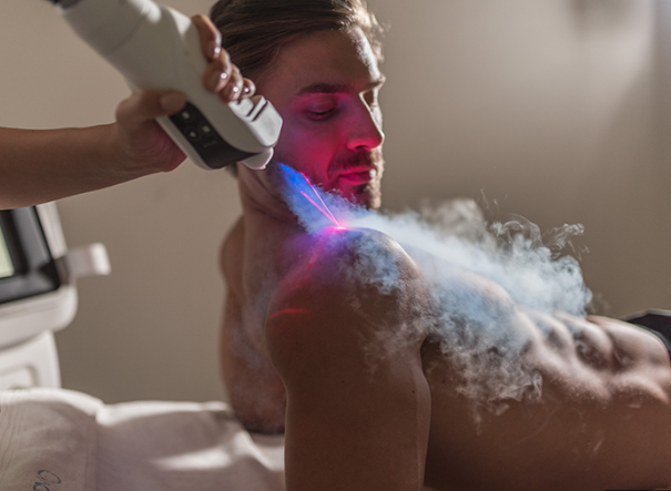 Localized cryotherapy for recovery